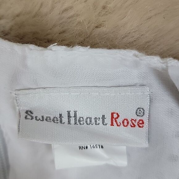 SWEET HEART ROSE WHITE EYELET SLEEVELESS DRESS,  SIZE 3T - NEW! - Picture 6 of 8